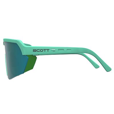 Превью Велоочки Велоочки SCOTT Sport Shield Soft Teal Green, Линзы: Green Crome (281188-7486121)