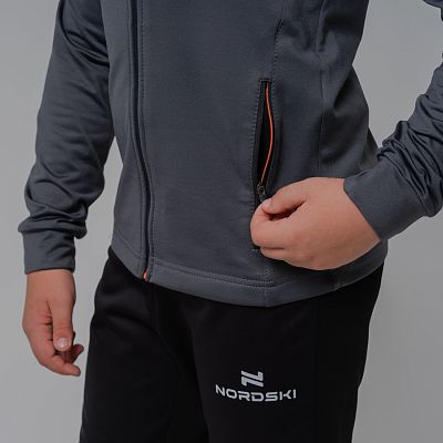 Превью Средний слой Свитер NORDSKI Jr. Layer Graphite