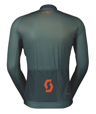 Превью  Велоджерси с длинным рукавом SCOTT RC Pro Aruba Green/Braze Orange
