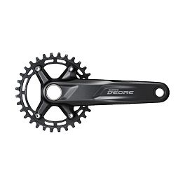 Превью Система SHIMANO Deore FC-M5100-1 1/11 sp Hollowtech II, без каретки CL 52 мм