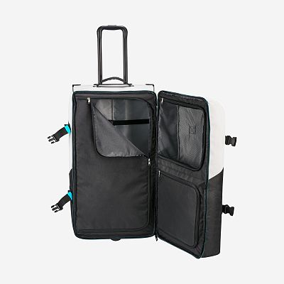 Превью  Сумка на колесах горнолыжная HEAD Rebels Travelbag 120 л Black/White/Speed Blue (383003)
