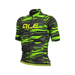 Превью Велоджерси с коротким рукавом ALE Rock Men Fluo Green