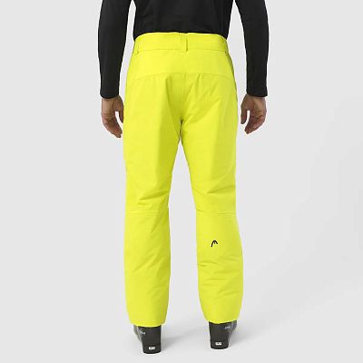 Превью Мужские горнолыжные штаны Брюки горнолыжные HEAD Supershape M Lemon
