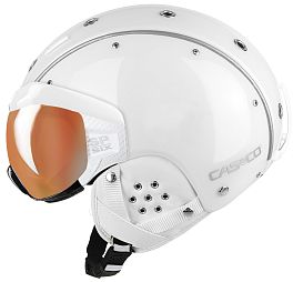Превью Женский горнолыжный шлем CASCO SP-6 Visor White (07.2567)