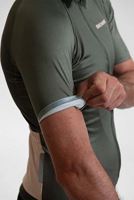 Превью  Велоджерси с коротким рукавом BIEMME Gravel Green