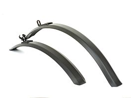 Превью Крыло 27.5" Комплект велосипедных крыльев AUTHOR AXP-07 27.5"-29" Чёрный