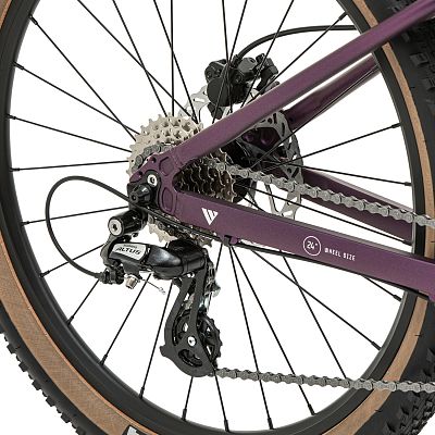 Превью Горный велосипед Велосипед WELT Brave 2.0 24 HD Deep Purple (2025)