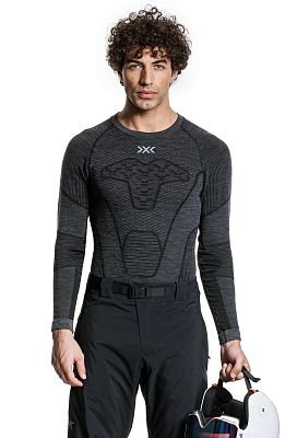 Превью  Термофутболка X-BIONIC Symbio Merino LS Men Rhino Grey