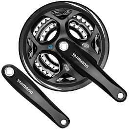 Превью Система SHIMANO Altus FC-M311 3/8 sp Квадрат 42/32/22