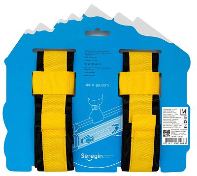 Превью  Стяжка для горных лыж и палок SKI-N-GO (Пара) Yellow 60-95 (643VZ-TL17_BLYE)