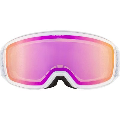 Превью  Маска горнолыжная ALPINA Nakiska Q-Lite White Matt/Pink (A7280811)