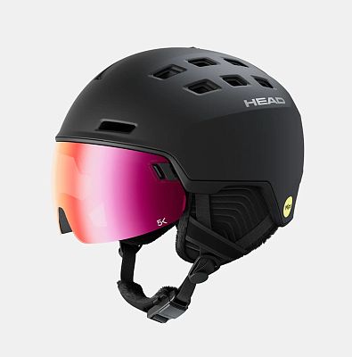 Превью  Шлем горнолыжный HEAD Radar 5K Mips Black (323332)