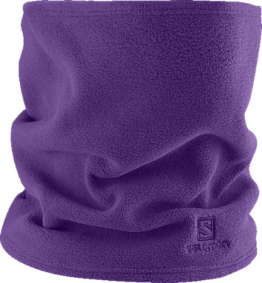 Превью Лыжная шапочка Шапка-шарф SALOMON Fleece Neck Tube Grape Juice