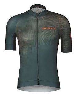 Превью Велоджерси с коротким рукавом SCOTT RC Pro Aruba Green/Braze Orange