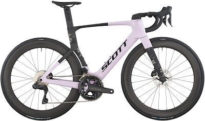 Превью Гоночный шоссейный велосипед Велосипед SCOTT Foil RC 10 (2026) Violet Pink/Carbon Black