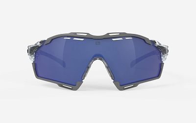 Превью  Велоочки RUDY PROJECT Cutline Crystal Gloss, Линзы: Multilaser Deep Blue (SP635896-0000)