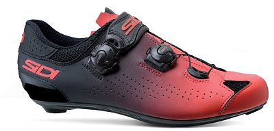 Превью  Велоботинки шоссейные SIDI Genius 10 Красно-Чёрный Градиент