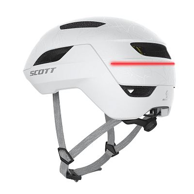 Превью Велошлем взрослый Шлем велосипедный SCOTT La Mokka Plus Sensor Ice White