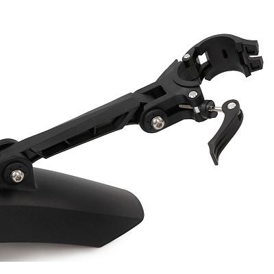 Превью Крыло 27.5" Крыло велосипедное заднее CLUXX Scape 26"-29" Black/Grey