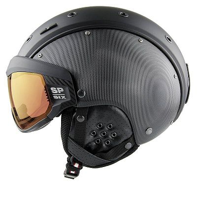 Превью  Шлем горнолыжный CASCO SP-6 Visor Black Structure (07.2550)