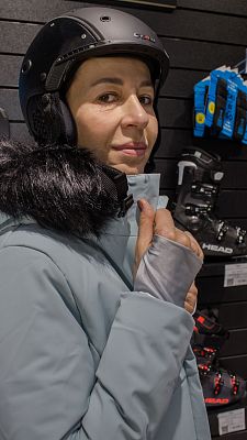 Превью Женская горнолыжная куртка Куртка горнолыжная POIVRE BLANC W24-0802-WO Aloe Blue