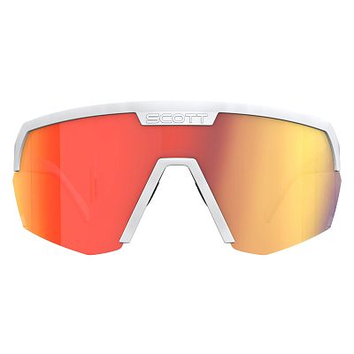 Превью Велоочки Велоочки SCOTT Sport Shield White Matt, Линзы: Red Crome (281188-0196192)