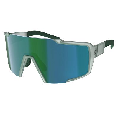 Превью Велоочки Велоочки SCOTT Shield Compact Mineral Blue, Линзы: Green Chrome (289235-7240121)