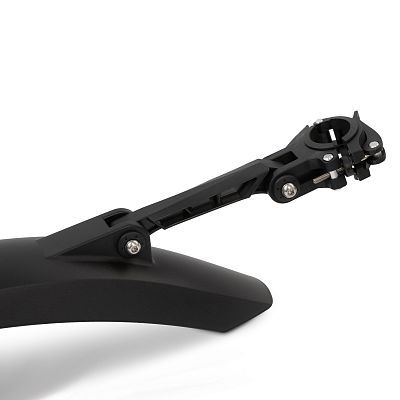Превью Крыло 27.5" Крыло велосипедное заднее CLUXX Scape 26"-29" Black/Grey