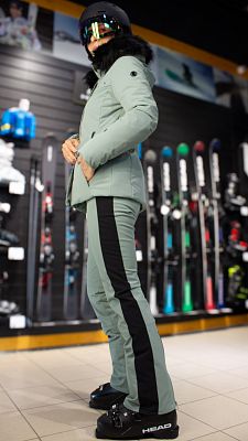 Превью Женские горнолыжные брюки Брюки горнолыжные POIVRE BLANC W24-0822-WO Lichen Green