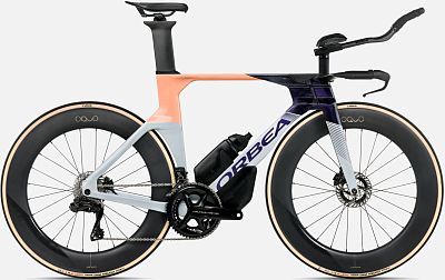 Превью  Велосипед ORBEA Ordu M10iLTD (2026) Halo Silver/Tanzanite/Orange Cloud