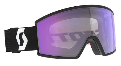 Превью Фотохромная горнолыжная маска Маска горнолыжная SCOTT Ambit LS Mineral Black White/Blue Chrome (420969-7641307)