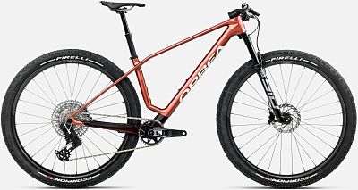 Превью  Велосипед ORBEA Alma M-Team AXS (2026) Mars Red/Metallic Burgundy Red