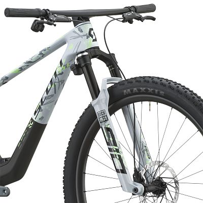 Превью Двухподвесный велосипед Велосипед SCOTT Spark RC Team Issue (2027) Dorado Grey/Carbon Black