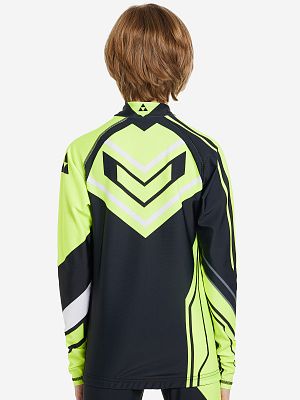 Превью Лыжный комбинезон Комбинезон лыжный FISCHER Nordic Jr Черный/Лимонный