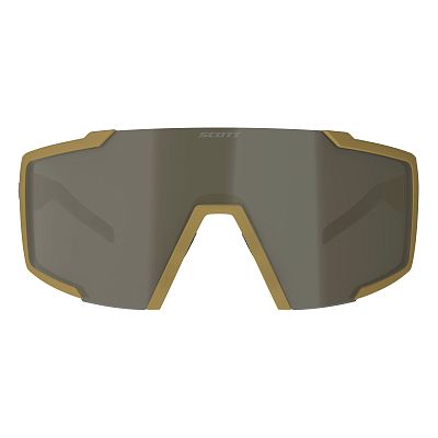 Превью Велоочки Велоочки SCOTT Shield Compact Gold, Линзы: Bronze Chrome (289235-0013014)