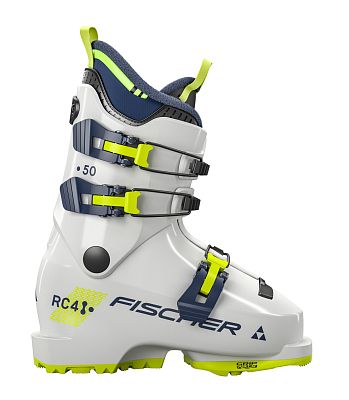 Превью Детские горнолыжные ботинки Ботинки горнолыжные FISCHER RC4 50 Jr Snow/Snow (23/24)