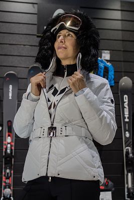 Превью Женская горнолыжная куртка Куртка горнолыжная POIVRE BLANC W24-1003-WO White