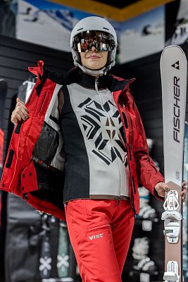 Превью  Куртка горнолыжная VIST Crystal Stone Truered