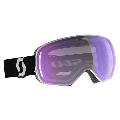 Превью Фотохромная горнолыжная маска Маска горнолыжная SCOTT LCG Evo LS Team White/Black/Blue Chrome (403289-7068307)