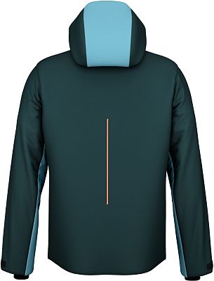 Превью Горнолыжная куртка Куртка горнолыжная HEAD Supershape M Dark Teal/Sky Blue