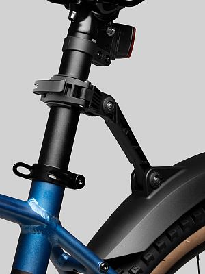 Превью Крыло 29" Крыло велосипедное заднее CLUXX Scape 26"-29" Black/Grey