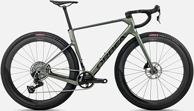 Превью Гравийный велосипед Велосипед ORBEA Terra Race M21eLTD 1X (2026) Spaceship Green