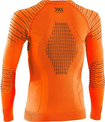 Превью  Термофутболка X-BIONIC Invent 4.0 Round Neck LG SL Jr Sunset Orange/Anthracite