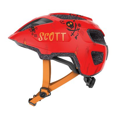 Превью Велошлем детские Шлем велосипедный SCOTT Spunto Kid Florida Red