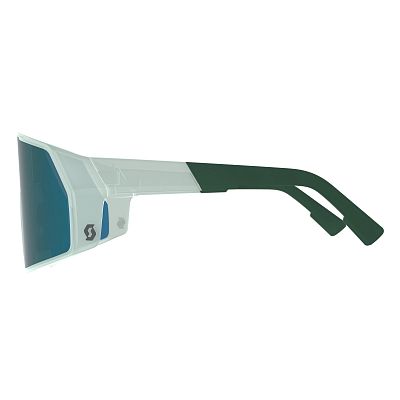 Превью Велоочки Велоочки SCOTT Pro Shield Mineral Blue, Линзы: Green Chrome (289232-7240121)