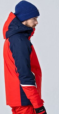 Превью Горнолыжная куртка со скидкой Куртка горнолыжная PHENIX Triangle Motif Red
