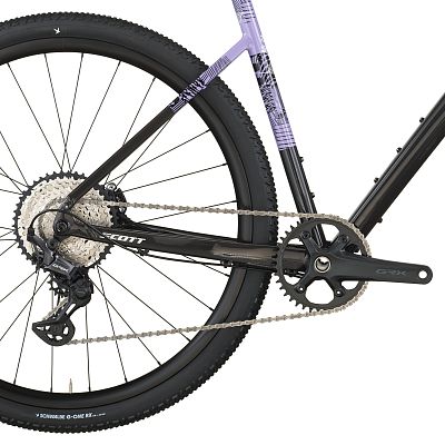 Превью Дорожный велосипед Велосипед SCOTT Speedster Gravel 10 (2026) Carbon Black/Tulip Purple