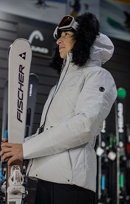 Превью Горнолыжная куртка со скидкой Куртка горнолыжная POIVRE BLANC W24-1003-WO White