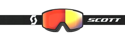 Превью Горнолыжная маска Маска горнолыжная SCOTT Factor Pro LS Mineral Black White/Red Chrome (283566-7641341)