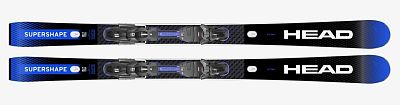Превью Трассовые горные лыжи Горные лыжи HEAD Supershape e-Titan + PRD 12 GW (31328402)